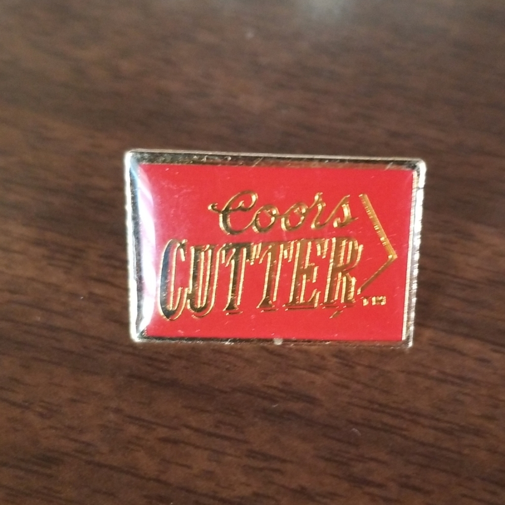 Coors Cutter lapel pin